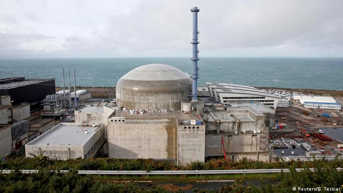 Im Bau: Atomkraftwerk in Flamanville (Normandie), direkt am Ärmelkanal