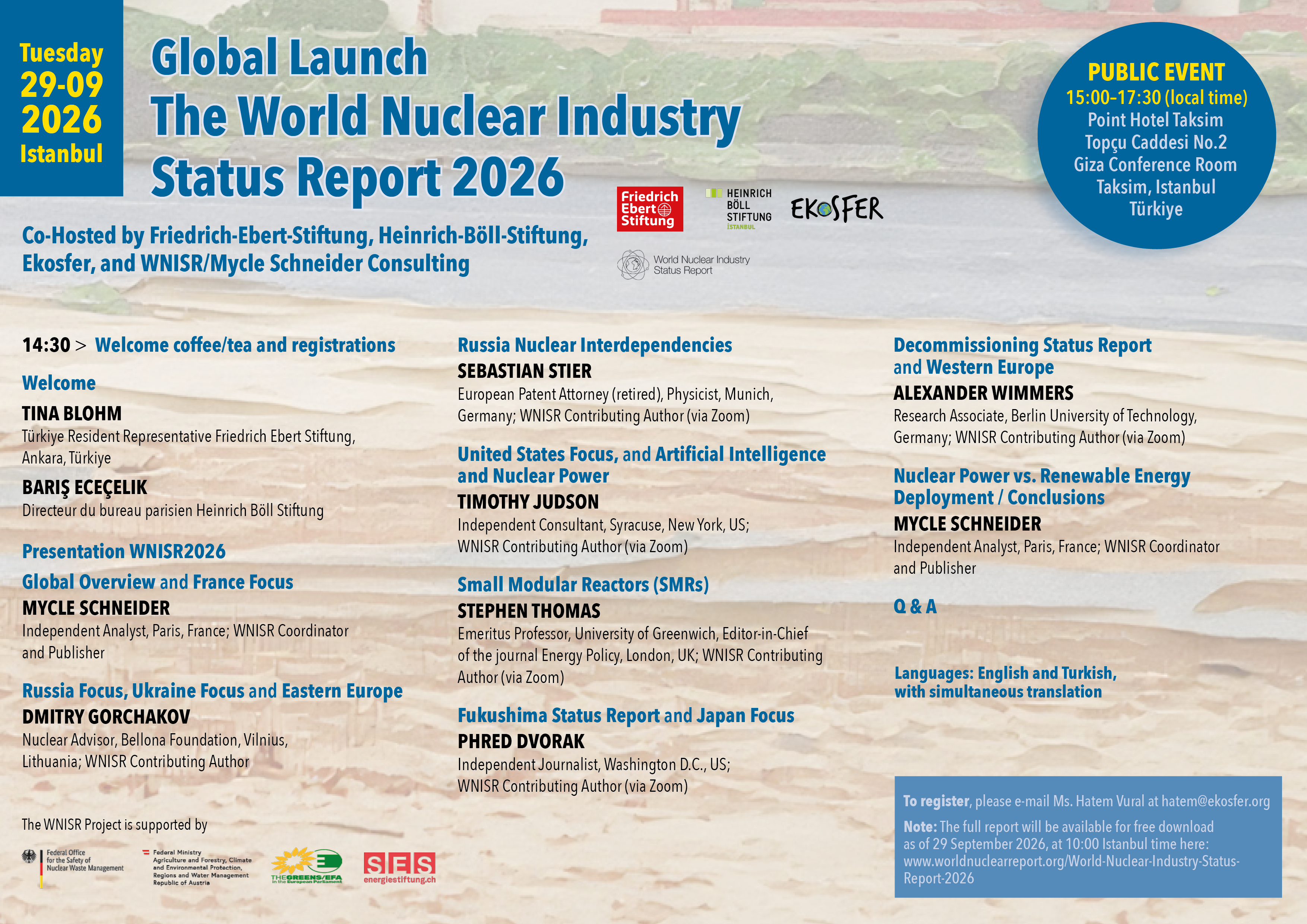 Global Launch WNISR2026 – Public Event